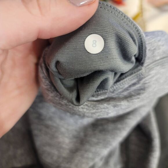 Lululemon Cropped Corset Style Leggings Sz 8 - Picture 4 of 4